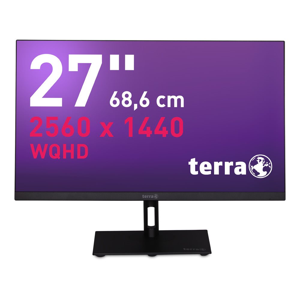 TERRA LCD/LED 2771W PV 2K IPS black HDMI/DP/USB-C